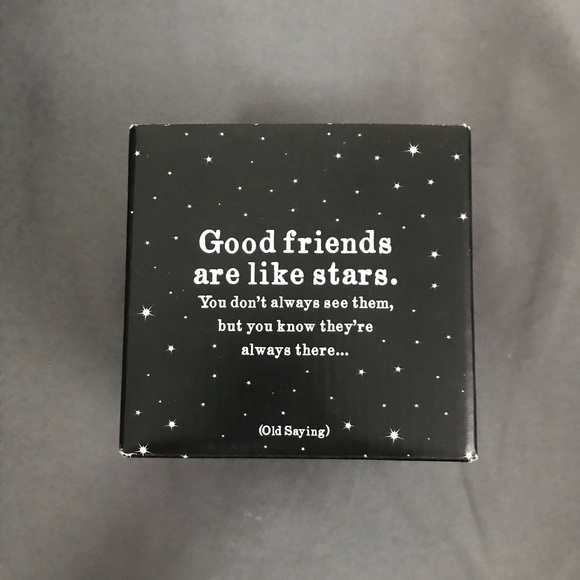 Black/White Coffee Cup with Friend Quote - Picture 5 of 5